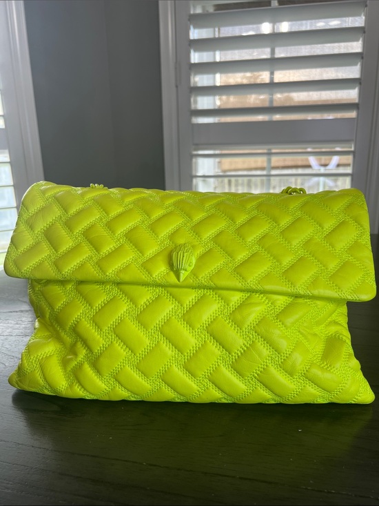 Kurt Geiger Handbags - Kurt Geiger Limited Edition Yellow Quilted Women’s Shoulder Bag